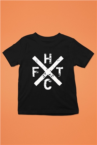 Frank Turner Baskılı Siyah Unisex Çocuk Tişört
