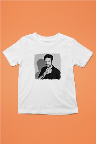 Frank Turner Baskılı Unisex Beyaz Çocuk Tişört