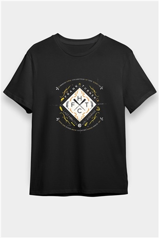 Frank Turner Baskılı Unisex Siyah Tişört