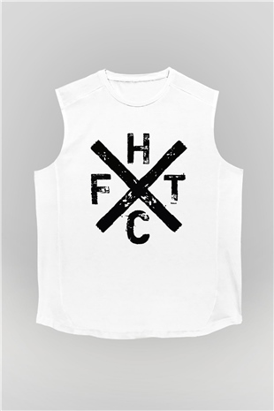 Frank Turner Beyaz Unisex Kolsuz Tişört