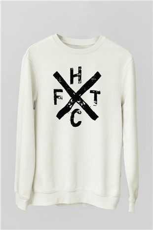 Frank Turner Beyaz Unisex Sweatshirt