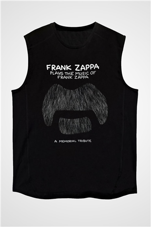 Frank Zappa Siyah Unisex Kolsuz Tişört