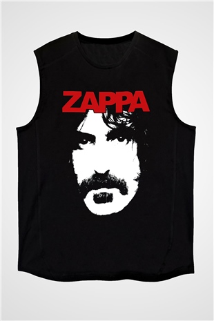 Frank Zappa Siyah Unisex Kolsuz Tişört