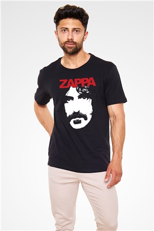 Frank Zappa Siyah Unisex Tişört T-Shirt - TişörtFabrikası