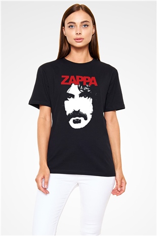 Frank Zappa Siyah Unisex Tişört T-Shirt - TişörtFabrikası