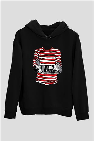 Franz Ferdinand Siyah Unisex Hoodie