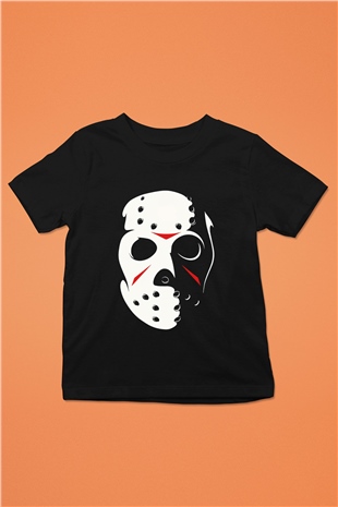Friday the 13th 13.Cuma Baskılı Siyah Unisex Çocuk Tişört