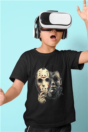 Friday the 13th 13.Cuma Siyah Unisex  Çocuk Tişört