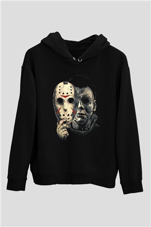 Friday the 13th 13.Cuma Siyah Unisex Hoodie