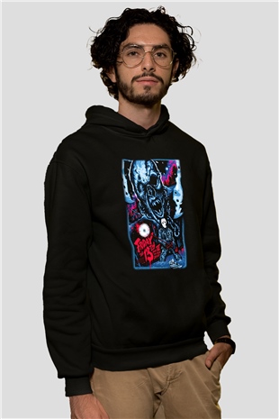 Friday the 13th 13.Cuma Siyah Unisex Kapüşonlu Sweatshirt