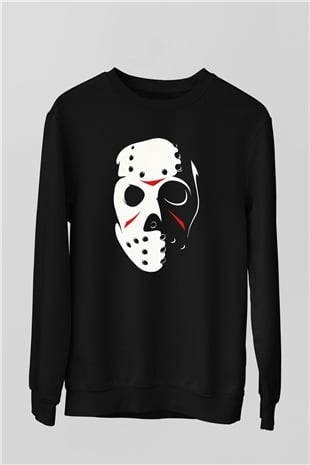 Friday the 13th 13.Cuma Siyah Unisex Sweatshirt
