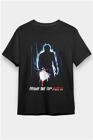 Friday the 13th 13.Cuma Siyah Unisex Tişört