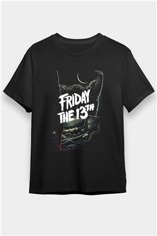Friday the 13th 13.Cuma Siyah Unisex Tişört