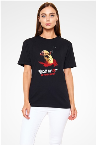Friday the 13th 13.Cuma Siyah Unisex Tişört