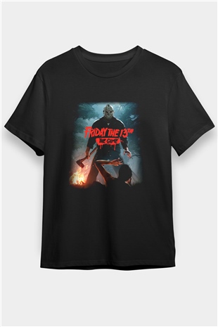 Friday the 13th 13.Cuma Siyah Unisex Tişört