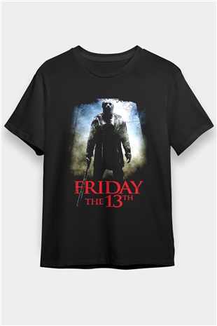 Friday the 13th 13.Cuma Siyah Unisex Tişört