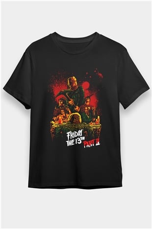 Friday the 13th 13.Cuma Siyah Unisex Tişört