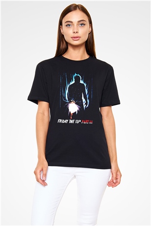Friday the 13th 13.Cuma Siyah Unisex Tişört