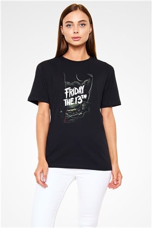 Friday the 13th 13.Cuma Siyah Unisex Tişört