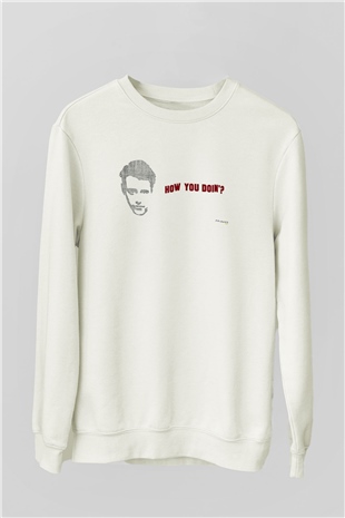 Friends Beyaz Unisex Sweatshirt