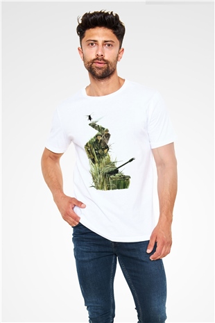 Full Metal Jacket Baskılı Beyaz Unisex Tişört