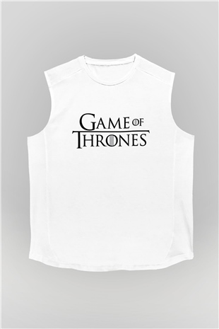 Game of Thrones Beyaz Unisex Kolsuz Tişört