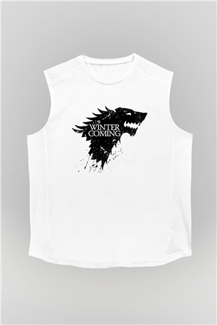 Game of Thrones Beyaz Unisex Kolsuz Tişört