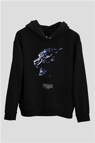 Game of Thrones Siyah Unisex Hoodie