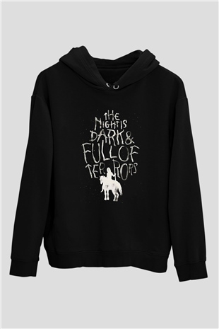 Game of Thrones Siyah Unisex Hoodie