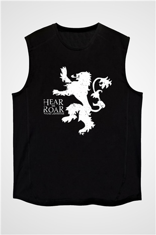 Game of Thrones Siyah Unisex Kolsuz Tişört