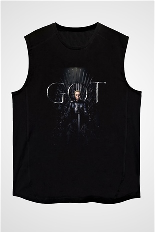 Game of Thrones Siyah Unisex Kolsuz Tişört
