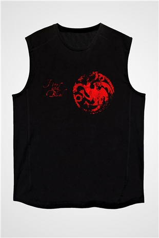 Game of Thrones Siyah Unisex Kolsuz Tişört
