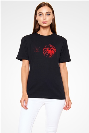 Game of Thrones Siyah Unisex Tişört T-Shirt