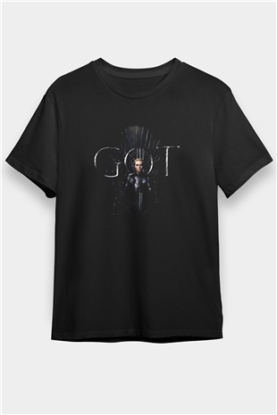 Game of Thrones Siyah Unisex Tişört T-Shirt