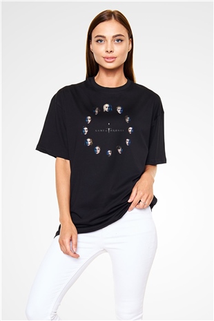 Game of Thrones Siyah Oversize Tişört Oversize T-shirt