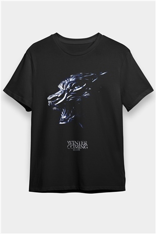 Game of Thrones Siyah Unisex Tişört T-Shirt