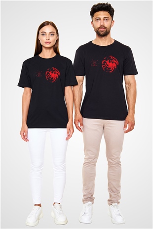 Game of Thrones Siyah Unisex Tişört T-Shirt