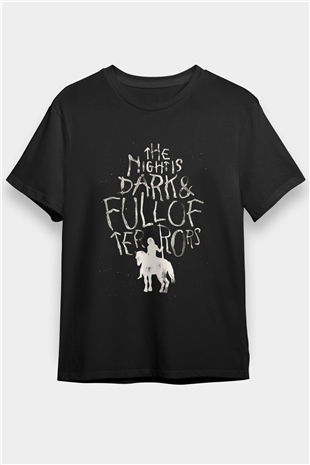 Game of Thrones Siyah Unisex Tişört T-Shirt