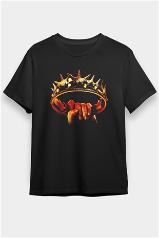 Game of Thrones Siyah Unisex Tişört T-Shirt