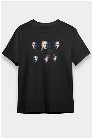 Game of Thrones Siyah Unisex Tişört T-Shirt