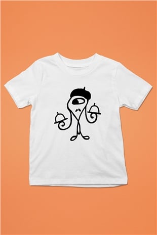 Garson Beyaz Unisex Çocuk Tişört