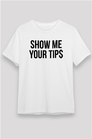 Garson Beyaz Unisex Tişört T-Shirt - TişörtFabrikası