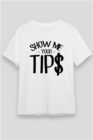 Garson Beyaz Unisex Tişört T-Shirt - TişörtFabrikası