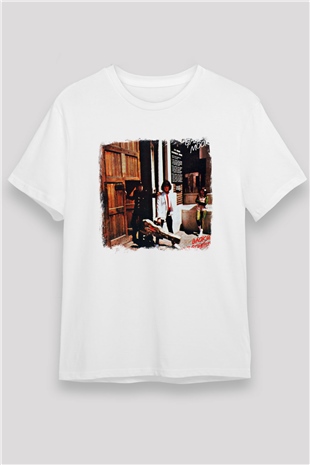 Gary Moore Baskılı Unisex Beyaz Tişört