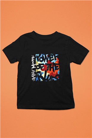Gary Moore Baskılı Unisex Siyah Çocuk Tişört