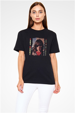 Gary Moore Baskılı Unisex Siyah Tişört