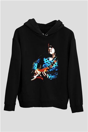 Gary Moore Siyah Unisex Hoodie