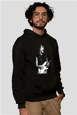 Gary Moore Siyah Unisex Hoodie