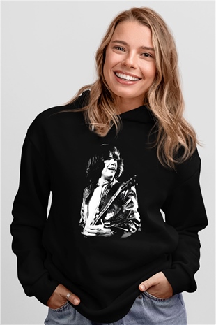 Gary Moore Siyah Unisex Hoodie