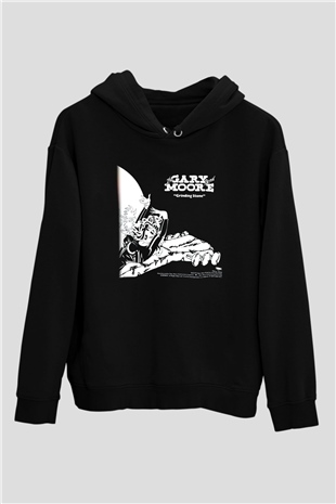 Gary Moore Siyah Unisex Hoodie